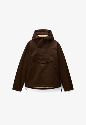 Napapijri, RAINFOREST NEXT COTTON ANORAK - Let jakke / Sommerjakker - dark brown