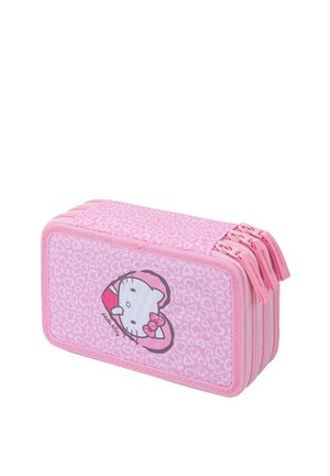 Baagl, BAAGL FEDERMÄPPCHEN DREIFACH HELLO KITTY SWEET LEOPARD - Etui - rosa