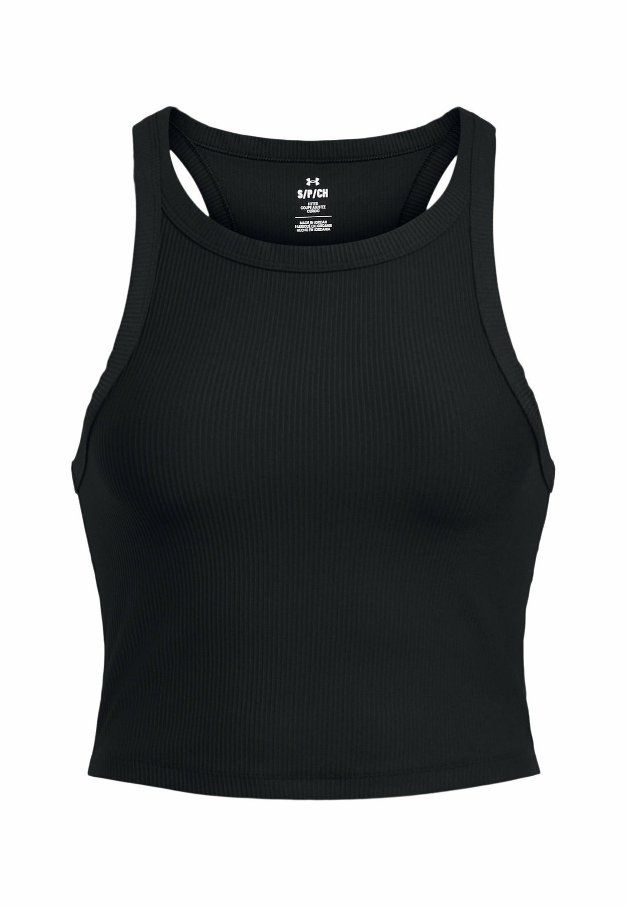 SLEEVELESS MERIDIAN CROP TANK