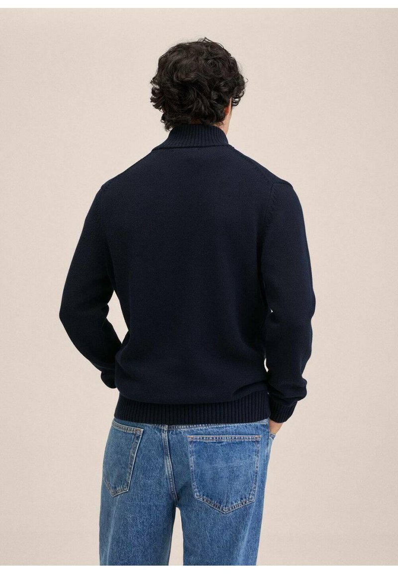 Herren Strickjacken | Mango BINGER Strickjacke navy/royal - SZ24929 Herren Strickjacken | Mango BINGER Strickjacke navy/royal - SZ24929