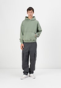 Hollister Co. BAGGY CINCH - Felpa - green