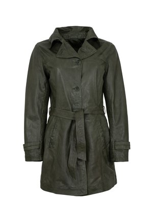 BORNEO - Kurzmantel - olive