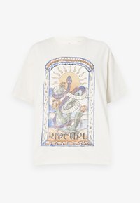 LUZ SOLAR HERITAGE TEE - Print T-shirt - bone