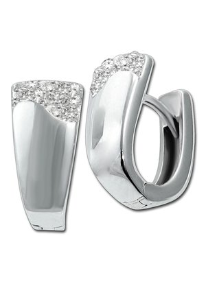 SilberDream KLASSIK - Earrings - weiß- und silberfarben