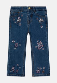 Hust & Claire TROUSERS - Flared-farkut - denim