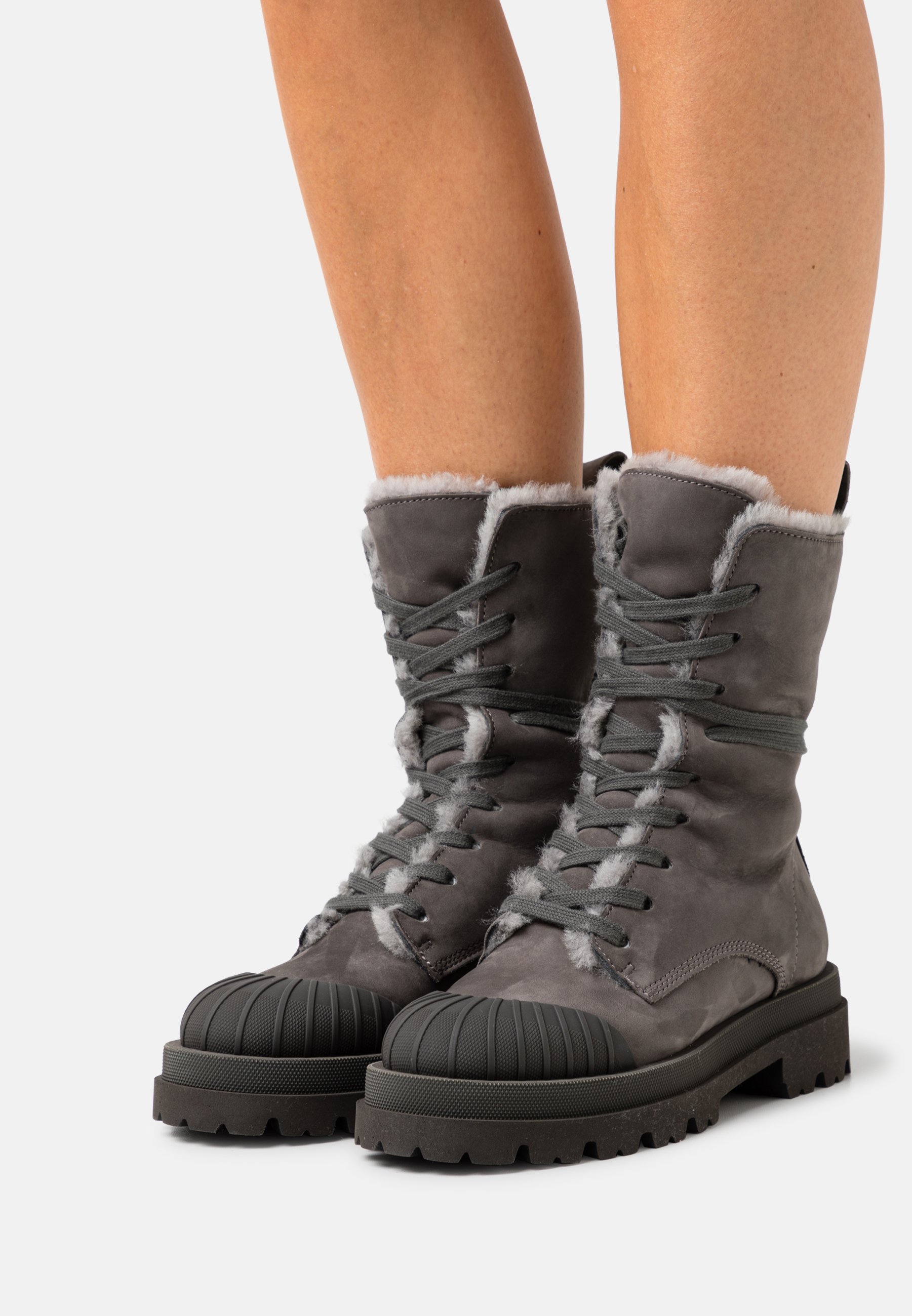 Kennel + Schmenger STUDIO - Botas para la nieve - carbon/gris - Zalando.es