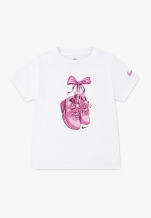 BOWMAX TEE - Print T-shirt - white