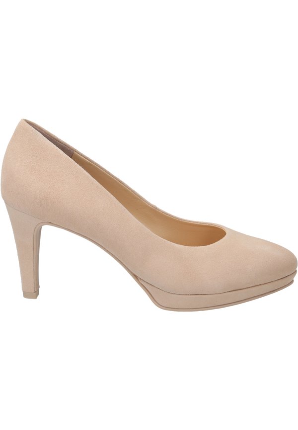 Plateaupumps - beige