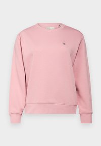 SHIELD C NECK - Mikina - dusty pink