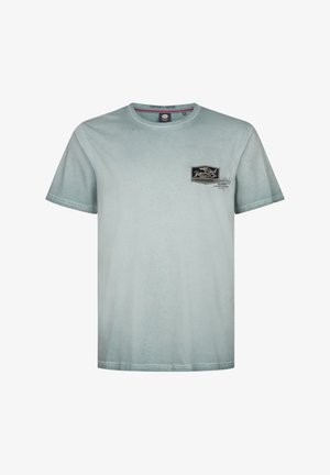Petrol Industries, PLUS SIZE LOGO METEORITO - T-Shirt print - oil green