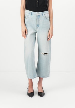 DEEP TRANCE DROPPED - Jeans Relaxed Fit - bleached denim
