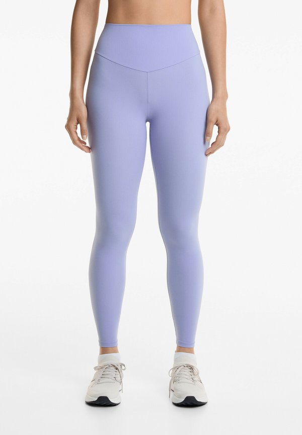 COMFORTLUX HIGH-RISE ANKLE-LENGTH - Tights - dark purple