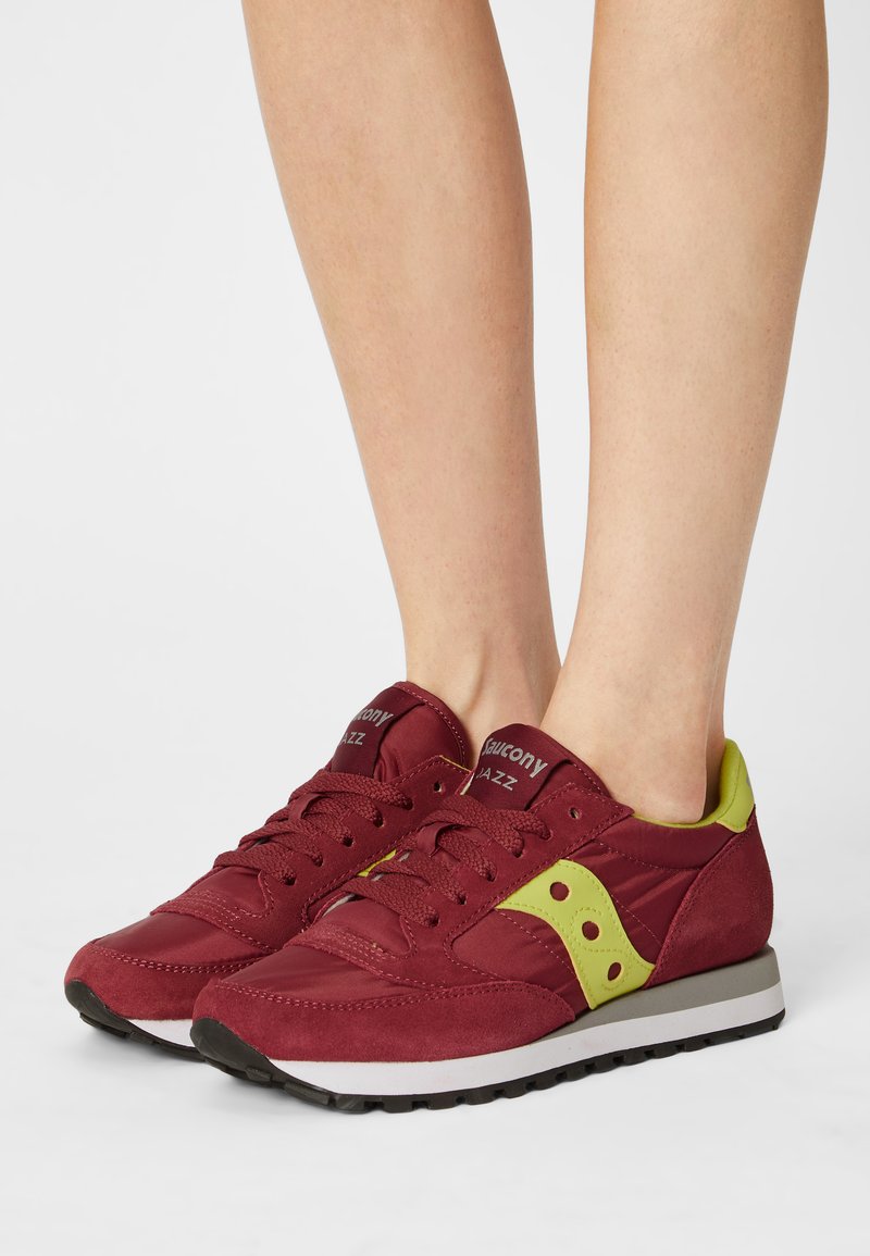 Saucony JAZZ ORIGINAL - Joggesko - rust/lime