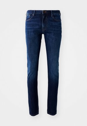 Emporio Armani 5 POCKETS PANT - Vaqueros slim fit - medium blue denim
