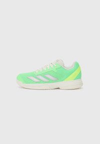 adidas Performance - COURTFLASH UNISEX - Multicourt Tennisschuh - pure teal/silver-coloured/lucid lemon Thumbnail-Bild 1