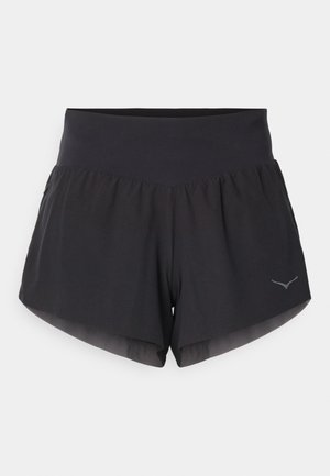 HOKA GLIDE SHORT - Sports shorts - black