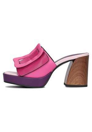 9238 MAAT - Heeled mules - roze