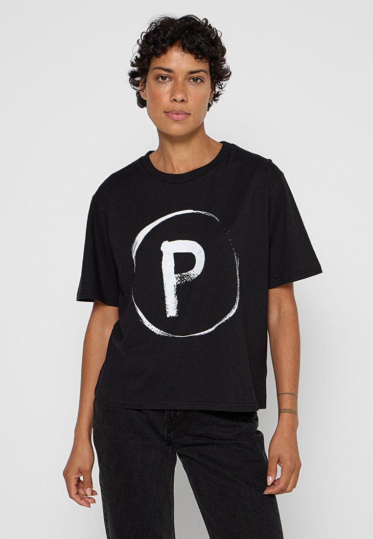 Peuterey T-shirt print zwart