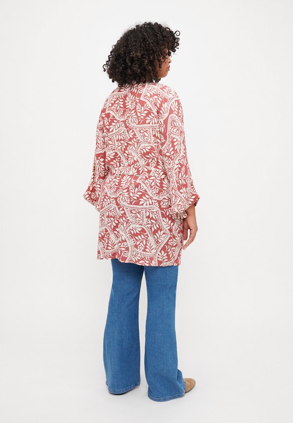 VMCBALI KIMONO - Summer jacket - marsala2