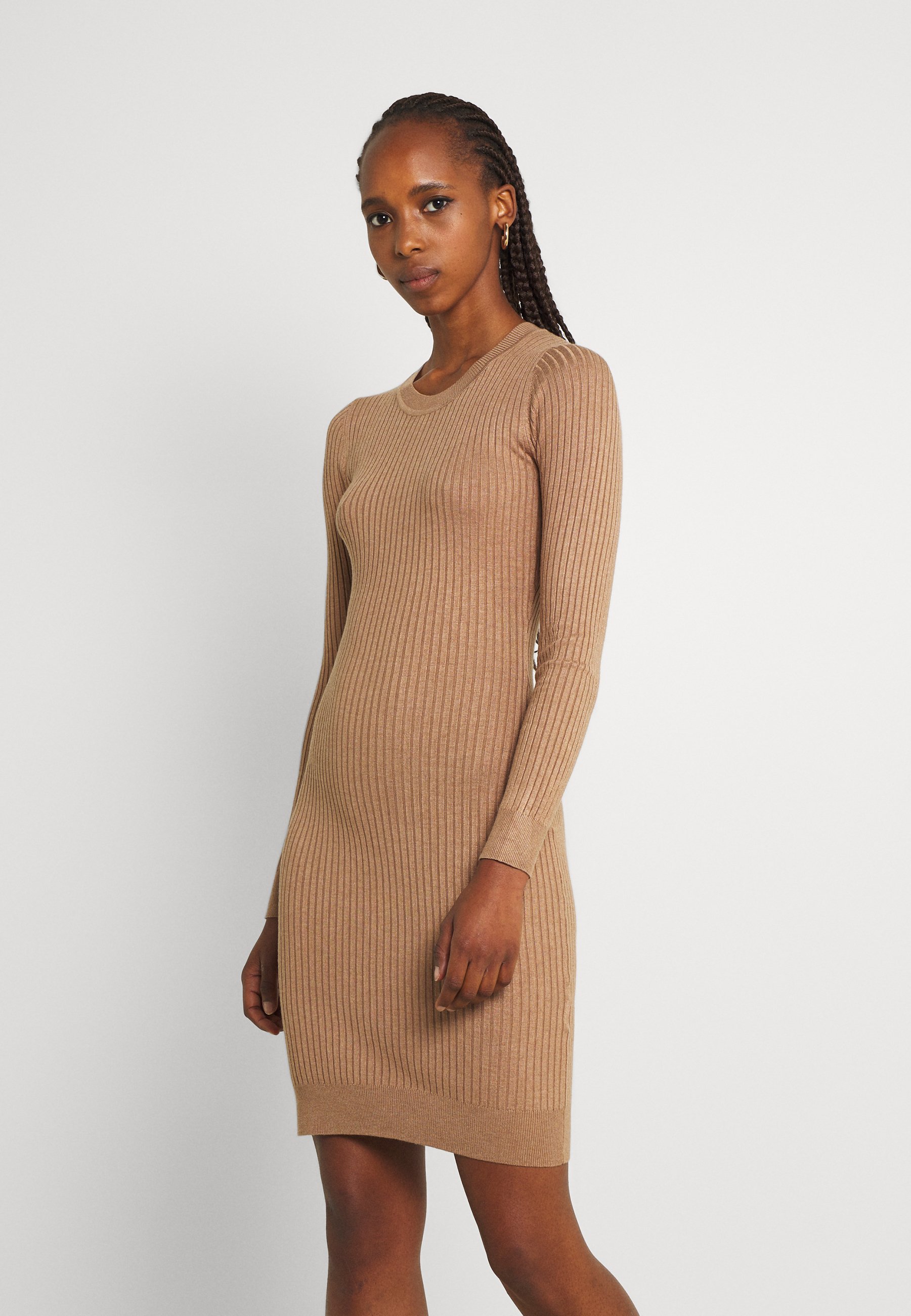 knit shift dress