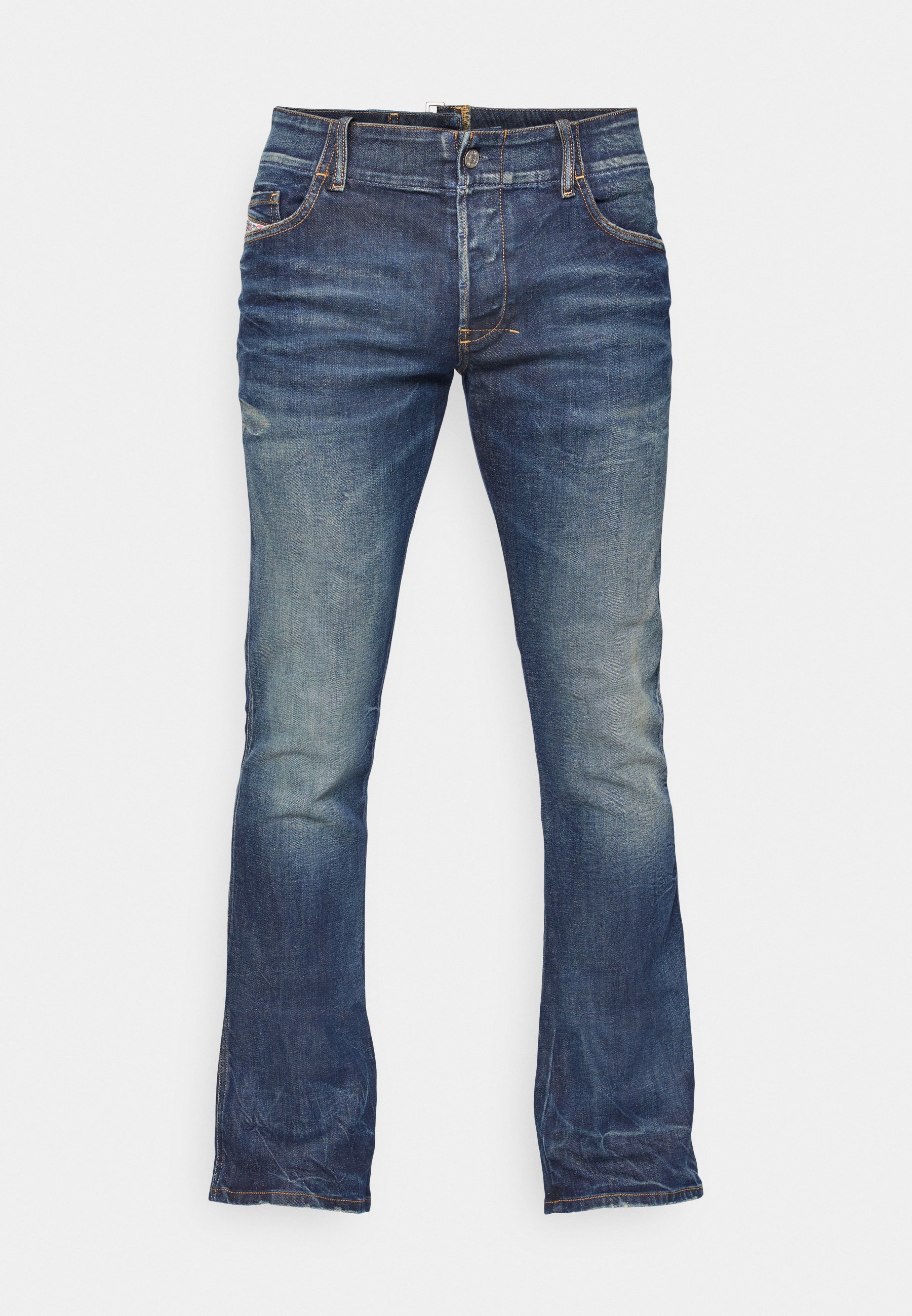デニム・ジーパン DIESEL Bootcut Jeans D-Poky 0cbdh Women's Bootcut Jeans | Black/Dark grey | Diesel D-Poky
