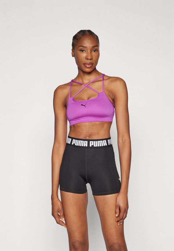 MOVE STRAPPY BRA - Light support sports bra - wild berry