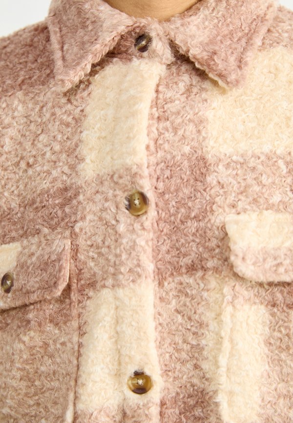 OVER AND ABOVE - Fleece jacket - taupe4