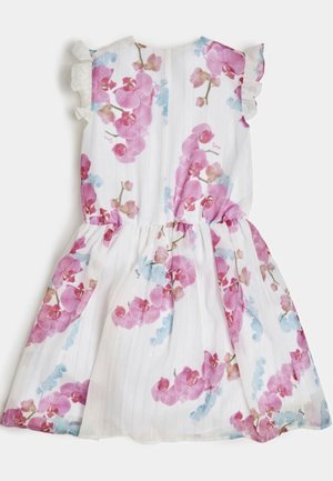 Robe de jour - mehrfarbig weiß