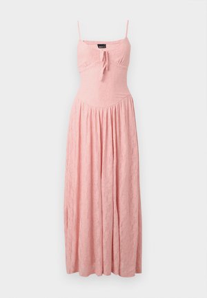 Gina Tricot, FLORAL CORSET - Μάξι φόρεμα - powder pink