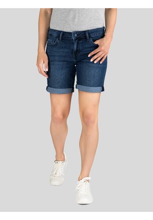 BERMUDA - Jeansshort - medium dark