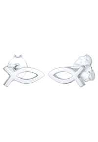 Elli RELIGION FISH - Orecchini - silver-coloured