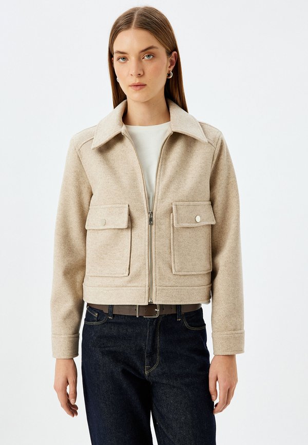 Übergangsjacke - beige