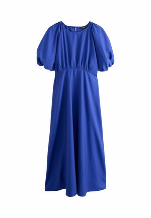 Next, REGULAR FIT - PUFF SLEEVE MIDI DRESS  . - Hverdagskjole - blue