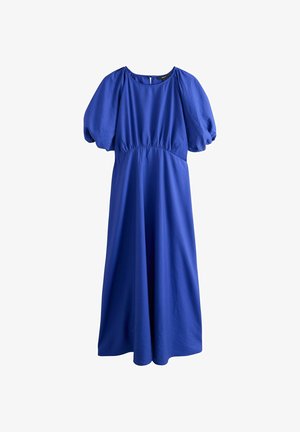 Next, REGULAR FIT - PUFF SLEEVE MIDI DRESS . - Hverdagskjole - blue