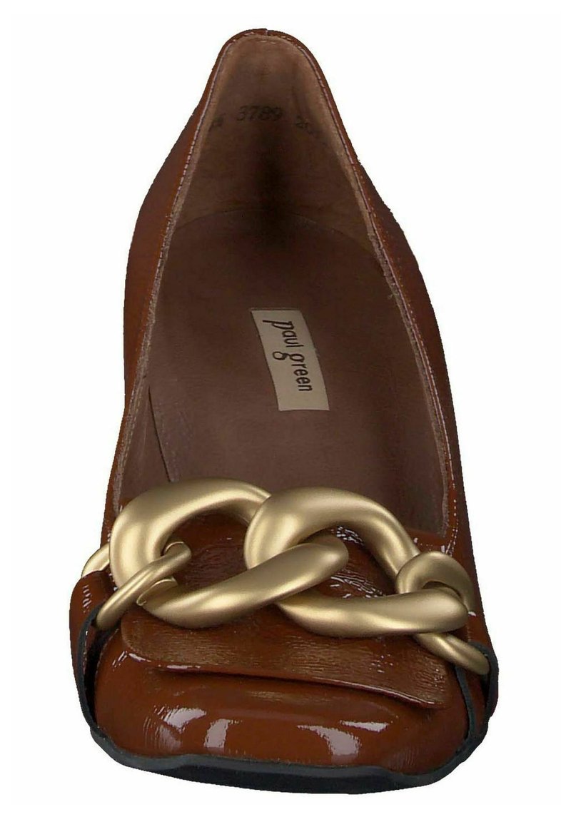 Damen Klassische Pumps | Paul Green Pumps mittelbraun/braun - FJ84106 Damen Klassische Pumps | Paul Green Pumps mittelbraun/braun - FJ84106