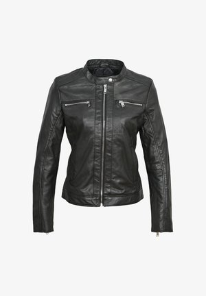 Lee Cooper Leren jas - black