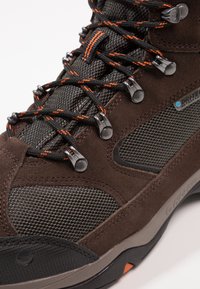 HI-TEC STORM WP - Hikingschuh - dark chocolate/dark taupe/burnt orange