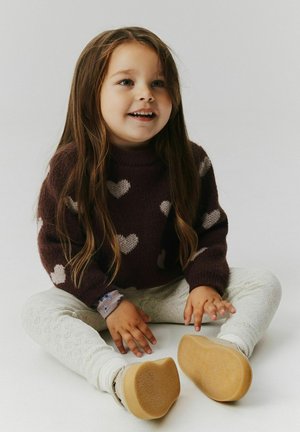 Name it, KNITTED PULLOVER REGULAR FIT - Pullover - chicory coffee