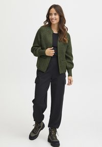 Fransa FRBEVERLY - Gilet - rifle green melange