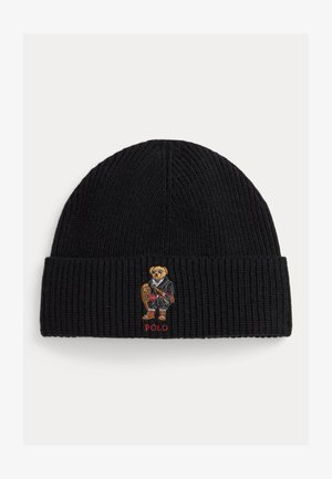 Polo Ralph Lauren POLO BEAR RIB-KNIT BEANIE - Lue - black