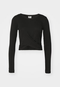 EMOTIONAL DANCE CREWNECK LONG SLEEVE - Ilgarankovis viršutinės dalies drabužis - black