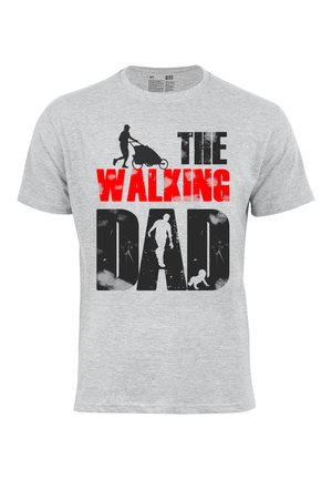 Cotton Prime, THE WALKING DAD - Print T-shirt - grau