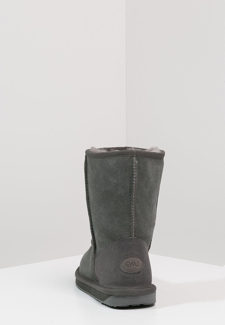 Emu Australia Stinger Lo Winter Boots Charcoal Grau Dark Grey Zalando De