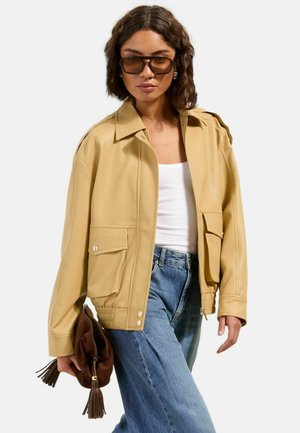 Friends Like These Kunstnahast jakk - buttermilk yellow
