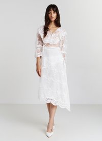 Calliope FRILL - Camicetta - bianco lana