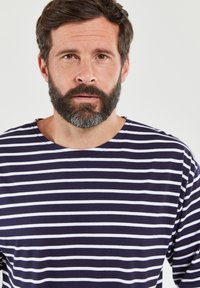 Armor lux BEG MEIL MARINIÈRE - Maglietta a manica lunga - navire/blanc