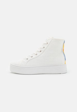 Baskets montantes - white