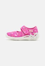 Superfit Belinda - Chaussons Fille Style Mary Jane, Forme Étroite, Confort Optimal Et Fermeture Velcro