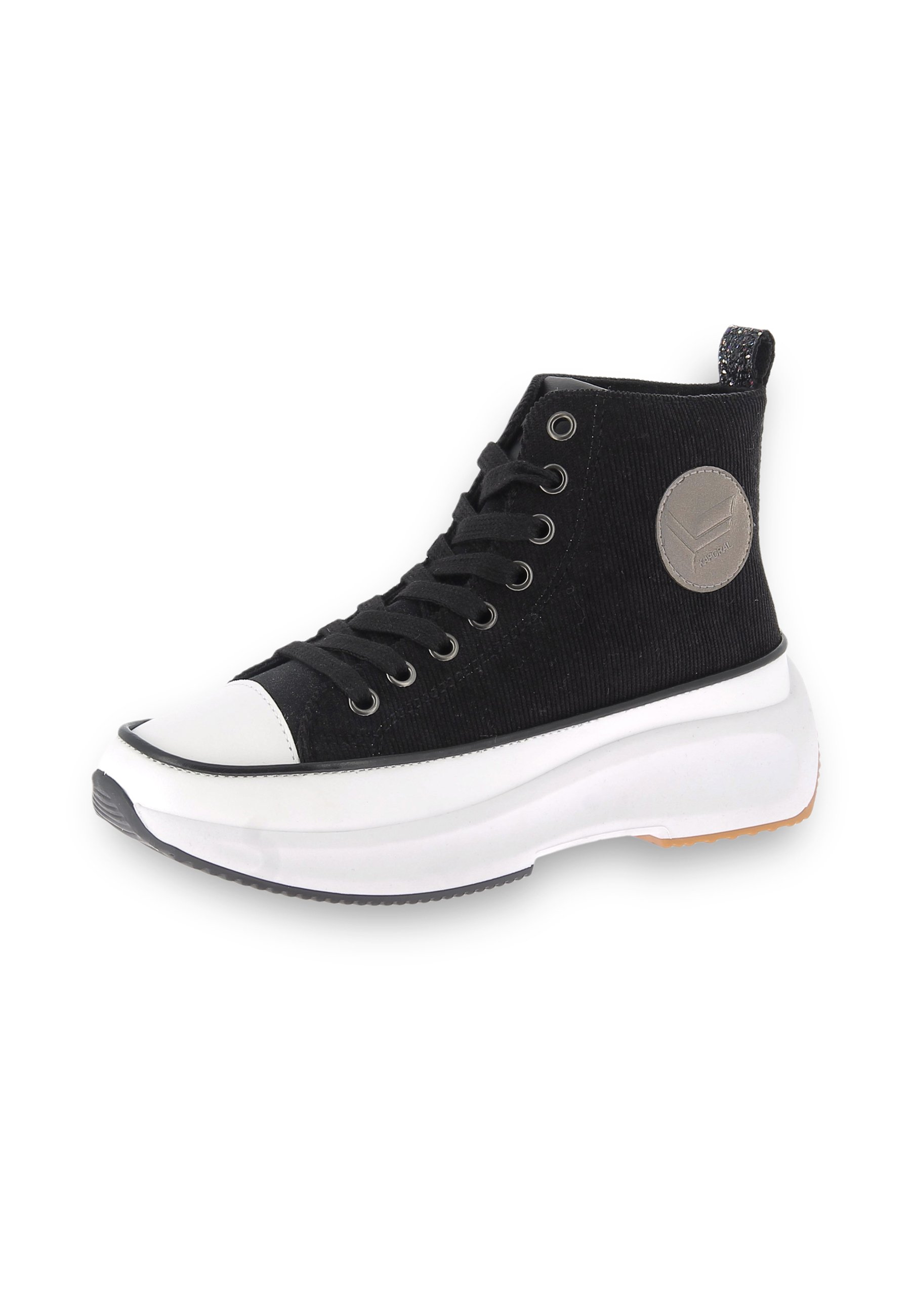 Kaporal Christa Scarpe Da Ginnastica Donna - Nero Con Strass, Taglia 41 EU - Sneakers Basse In Tessuto - 4