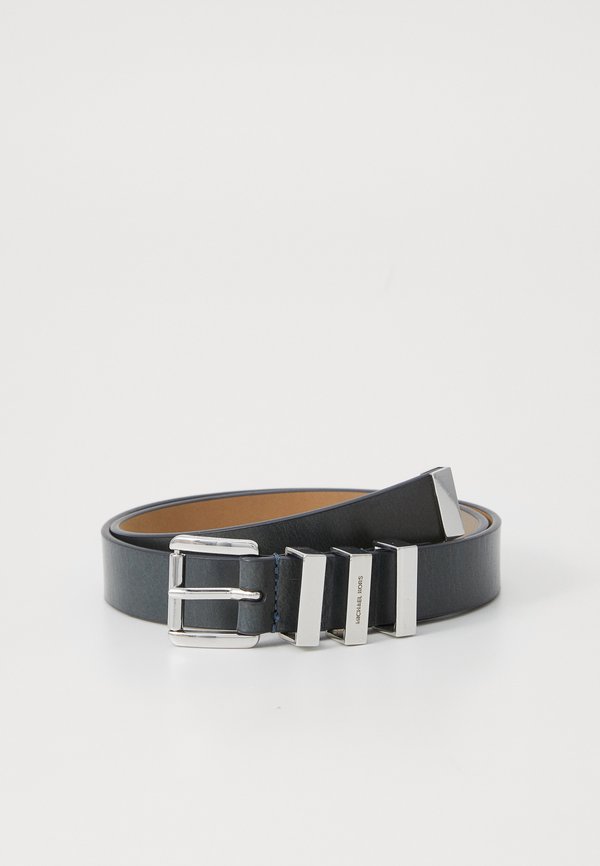 BELT WITH KEEPERS - Belt - dark chambray2